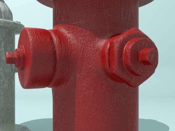 set hydrants 3d model - Set of Fire Hydrants by christiano247
